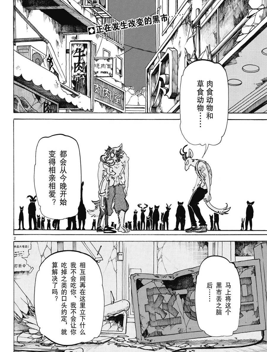 《BEASTARS》漫画最新章节第191话 试看版免费下拉式在线观看章节第【2】张图片