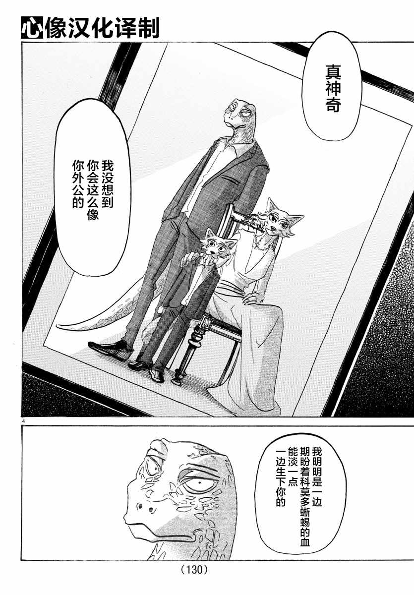 《BEASTARS》漫画最新章节第133话免费下拉式在线观看章节第【4】张图片