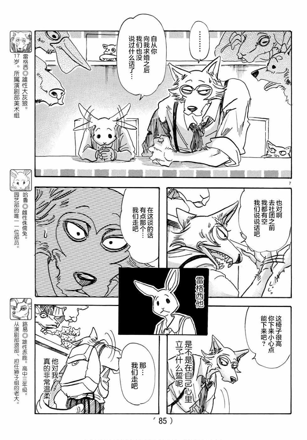 《BEASTARS》漫画最新章节第83话免费下拉式在线观看章节第【6】张图片