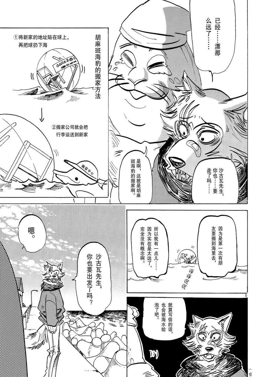 《BEASTARS》漫画最新章节第193话 试看版免费下拉式在线观看章节第【5】张图片