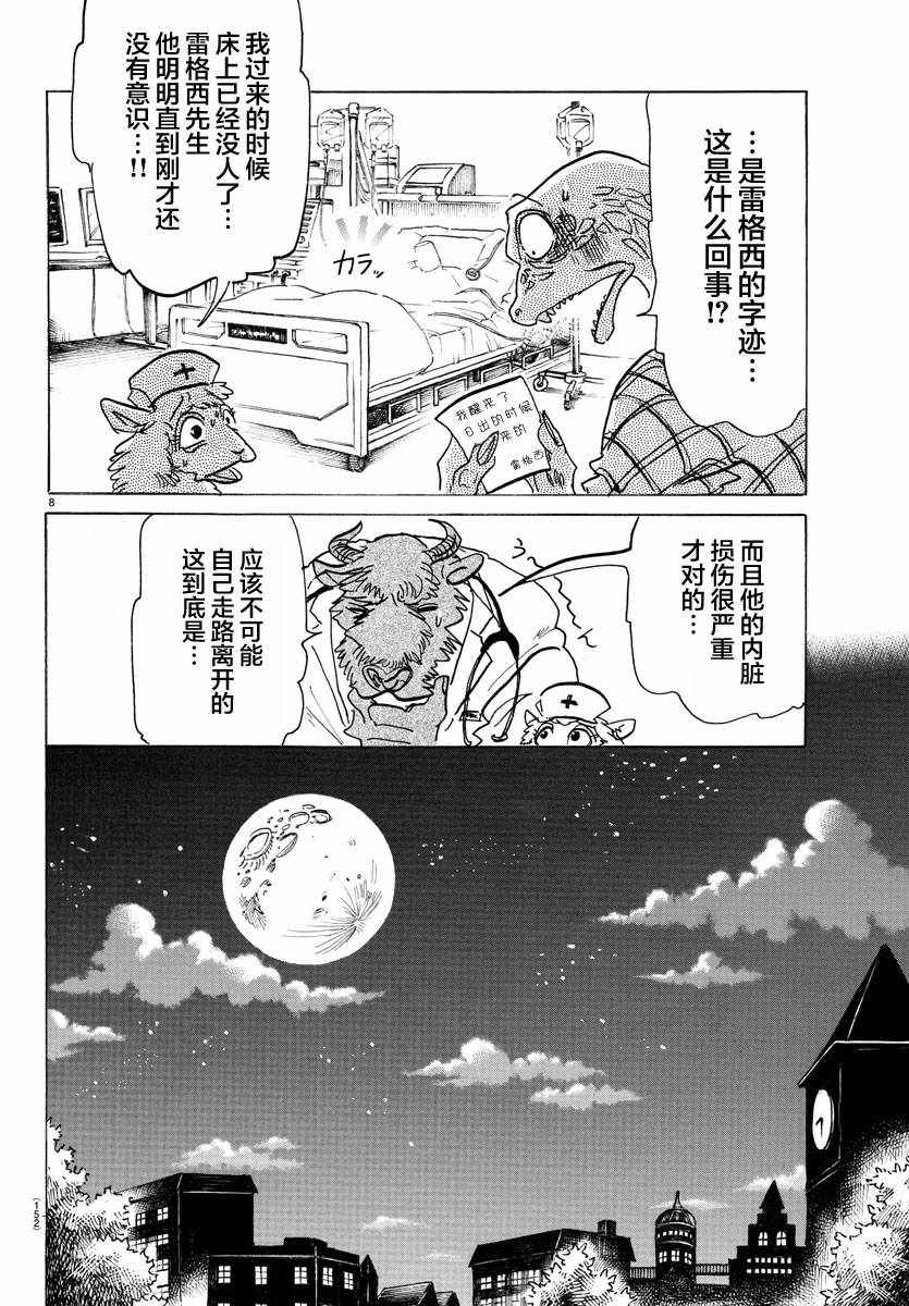 《BEASTARS》漫画最新章节第135话免费下拉式在线观看章节第【8】张图片