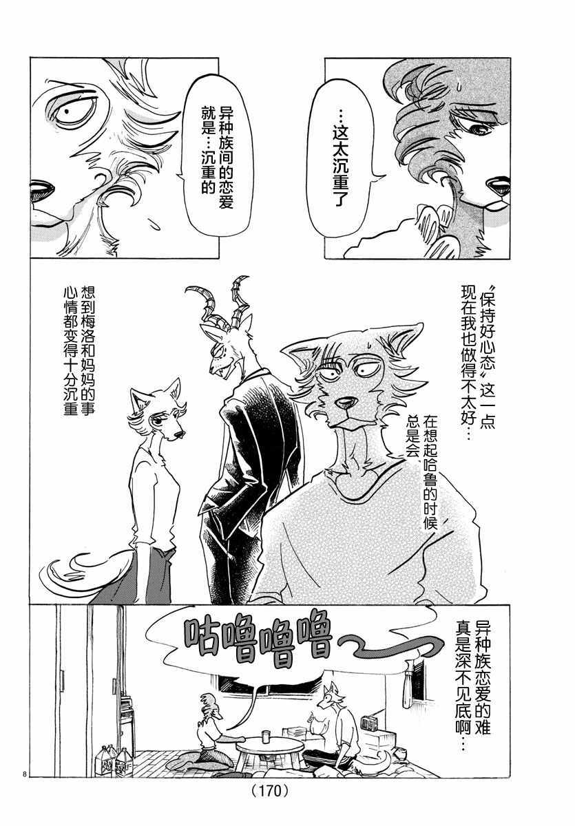 《BEASTARS》漫画最新章节第137话免费下拉式在线观看章节第【8】张图片