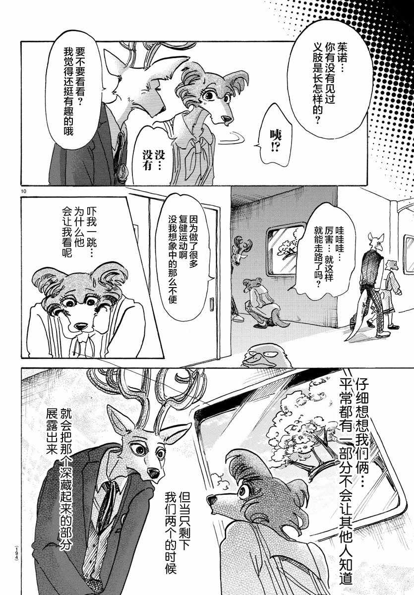 《BEASTARS》漫画最新章节第105话免费下拉式在线观看章节第【10】张图片