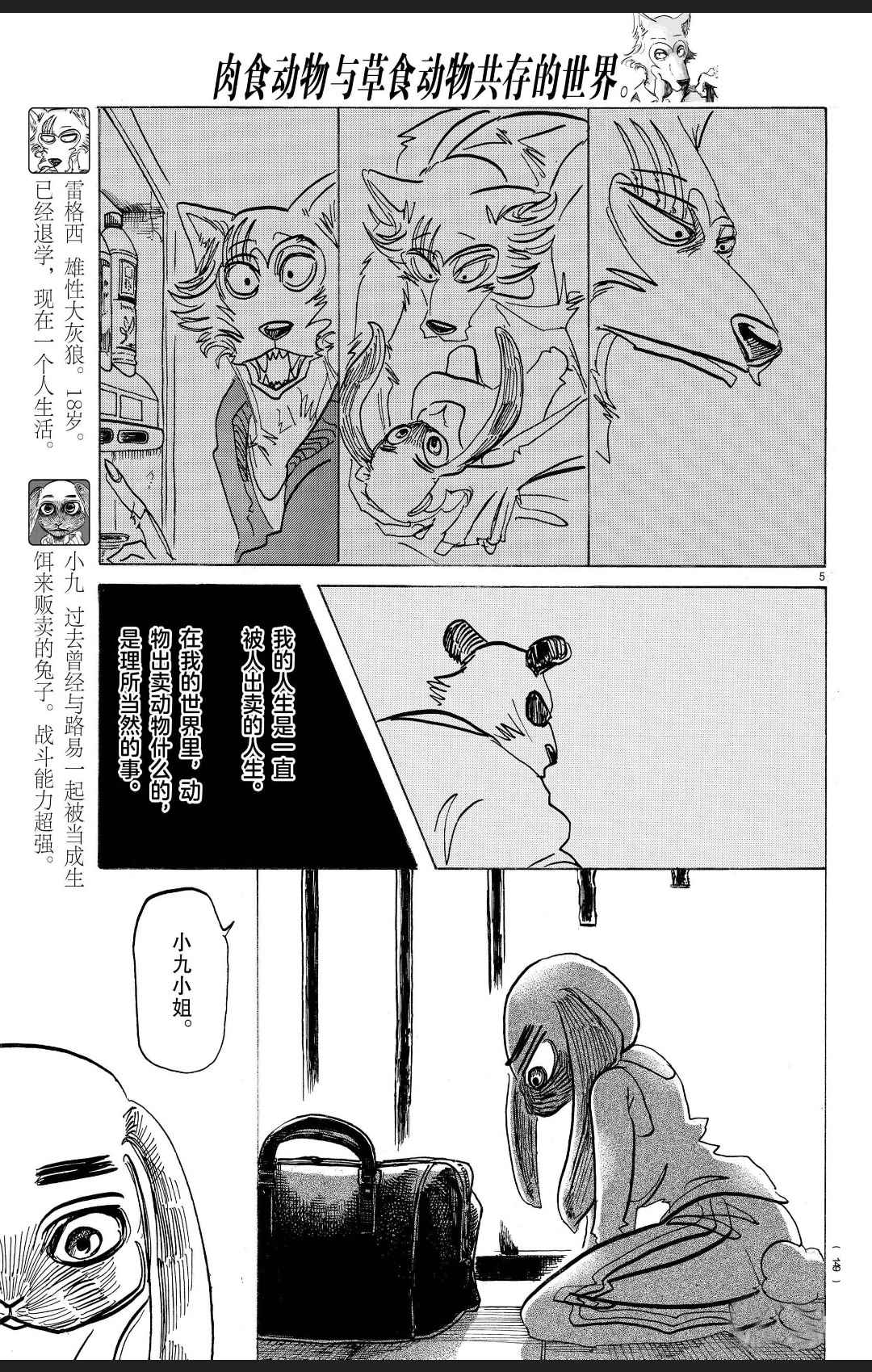 《BEASTARS》漫画最新章节第171话 试看版免费下拉式在线观看章节第【6】张图片