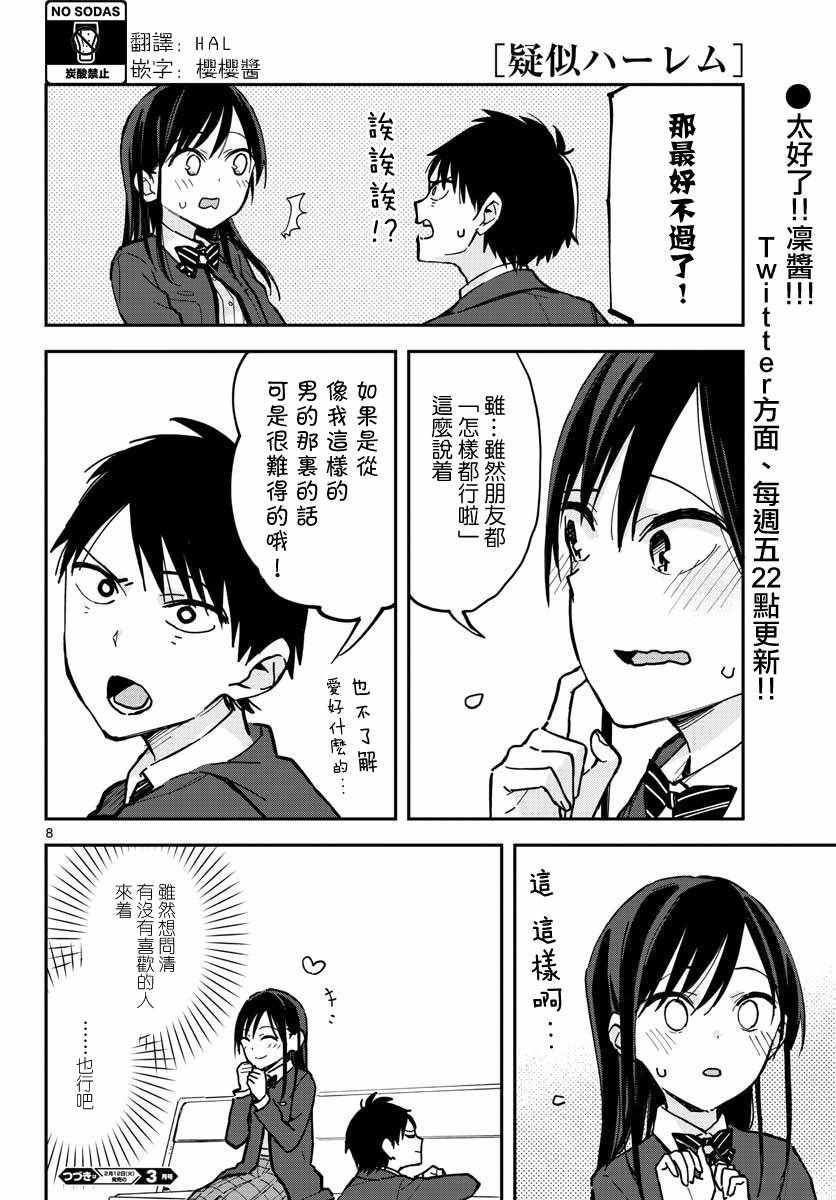 《疑似后宫》漫画最新章节连载01免费下拉式在线观看章节第【12】张图片