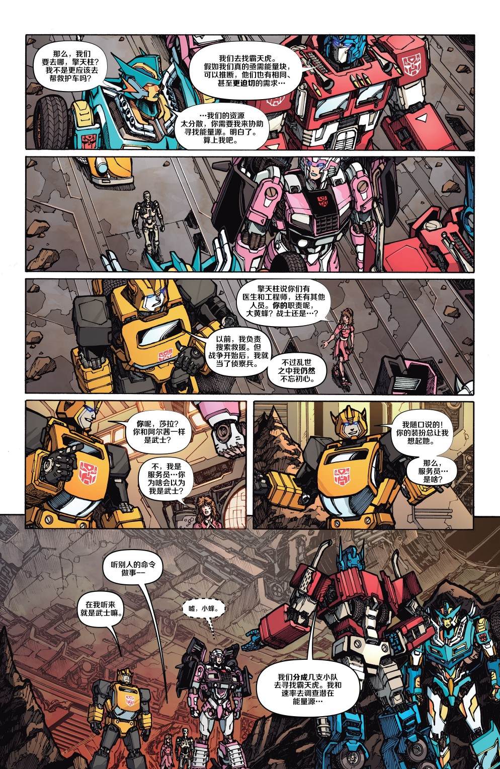 《变形金刚 vs. 终结者（2020）》漫画最新章节第3话免费下拉式在线观看章节第【6】张图片