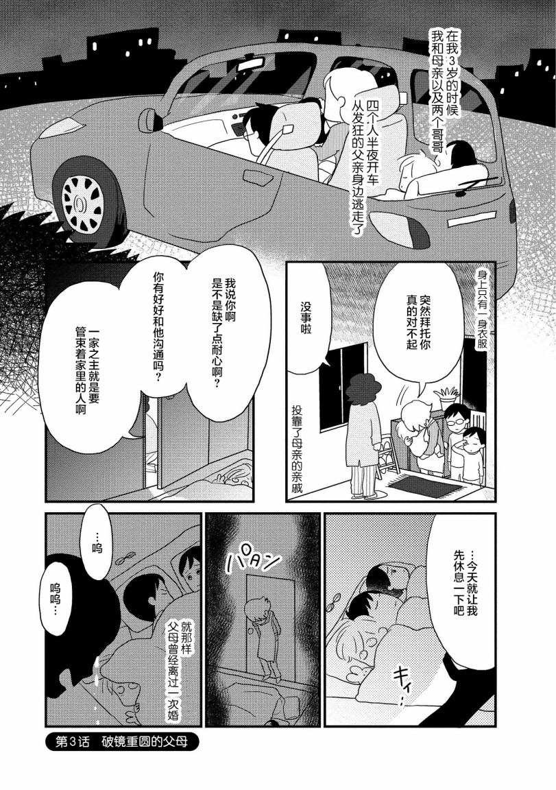 《虐童父亲终于死了》漫画最新章节第3话免费下拉式在线观看章节第【1】张图片