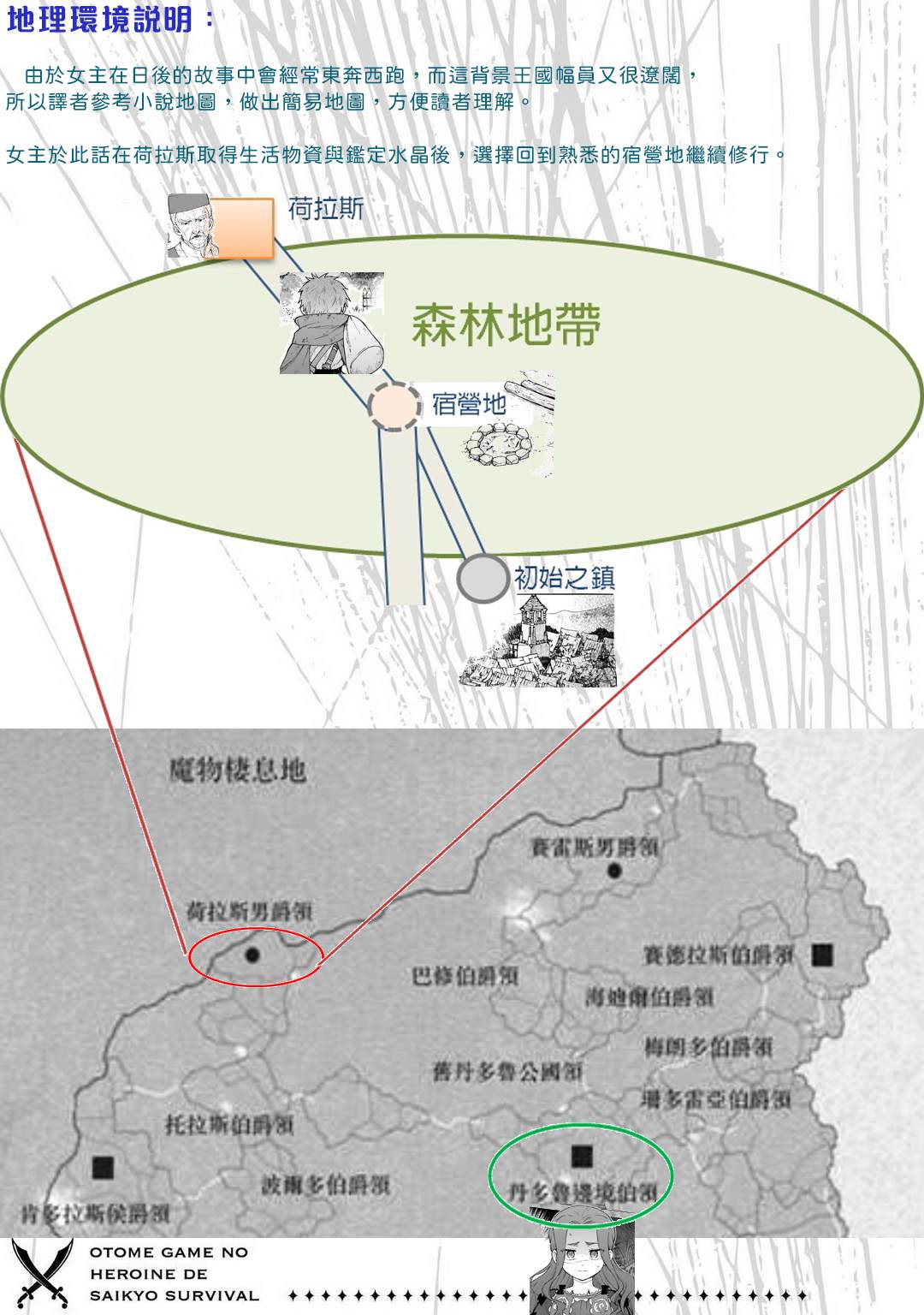 《身为女性向游戏的女主角挑战最强生存剧》漫画最新章节第5话免费下拉式在线观看章节第【33】张图片