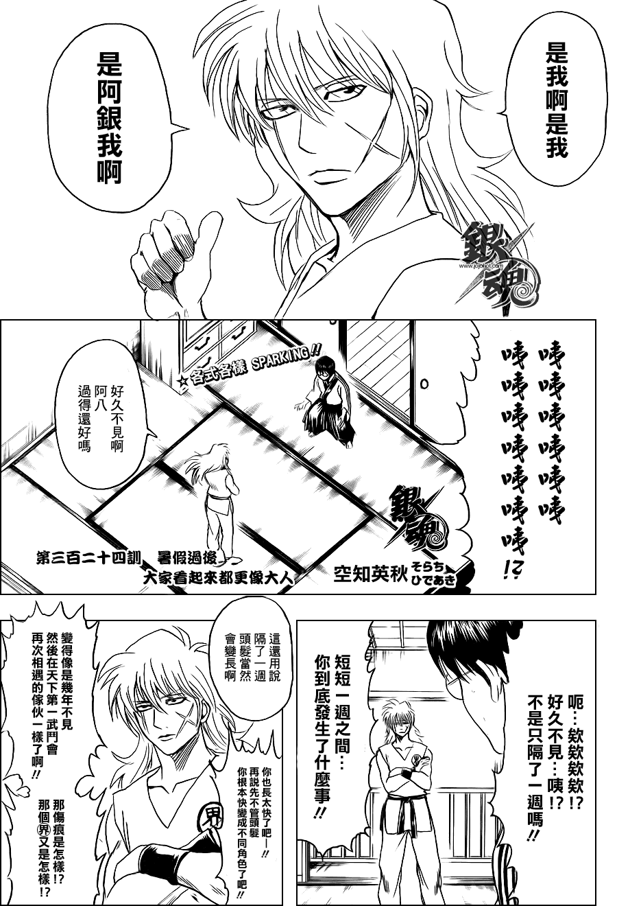 《银魂》漫画最新章节第324话免费下拉式在线观看章节第【3】张图片