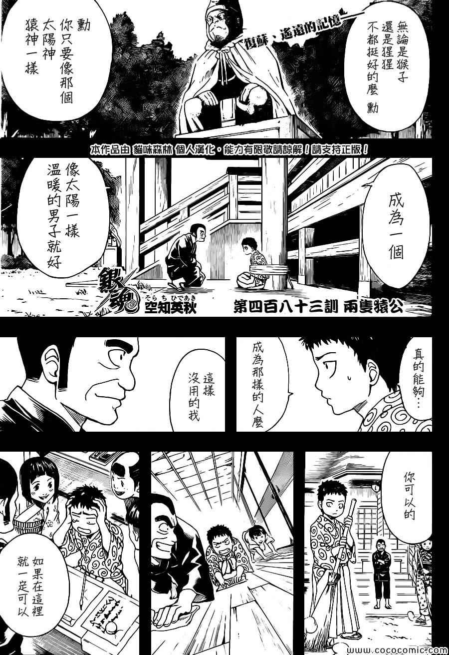 《银魂》漫画最新章节第483话免费下拉式在线观看章节第【1】张图片