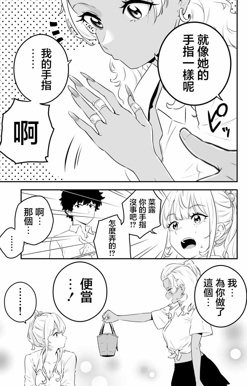 《白辣妹与黑辣妹的诱惑》漫画最新章节第8话免费下拉式在线观看章节第【3】张图片