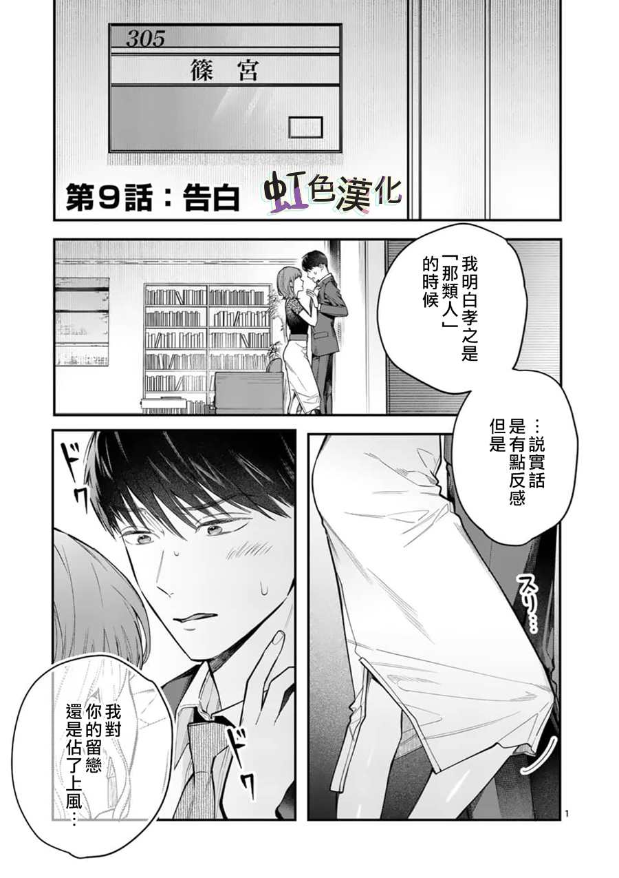 《被女孩子逆推不行吗？》漫画最新章节第9话 告白免费下拉式在线观看章节第【1】张图片