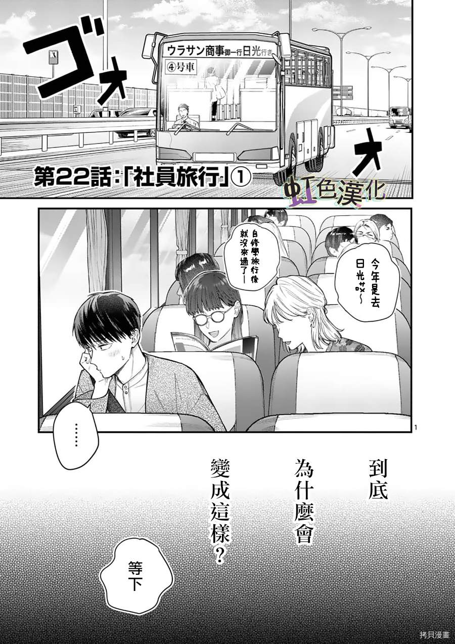 《被女孩子逆推不行吗？》漫画最新章节第22话 社员旅游免费下拉式在线观看章节第【1】张图片