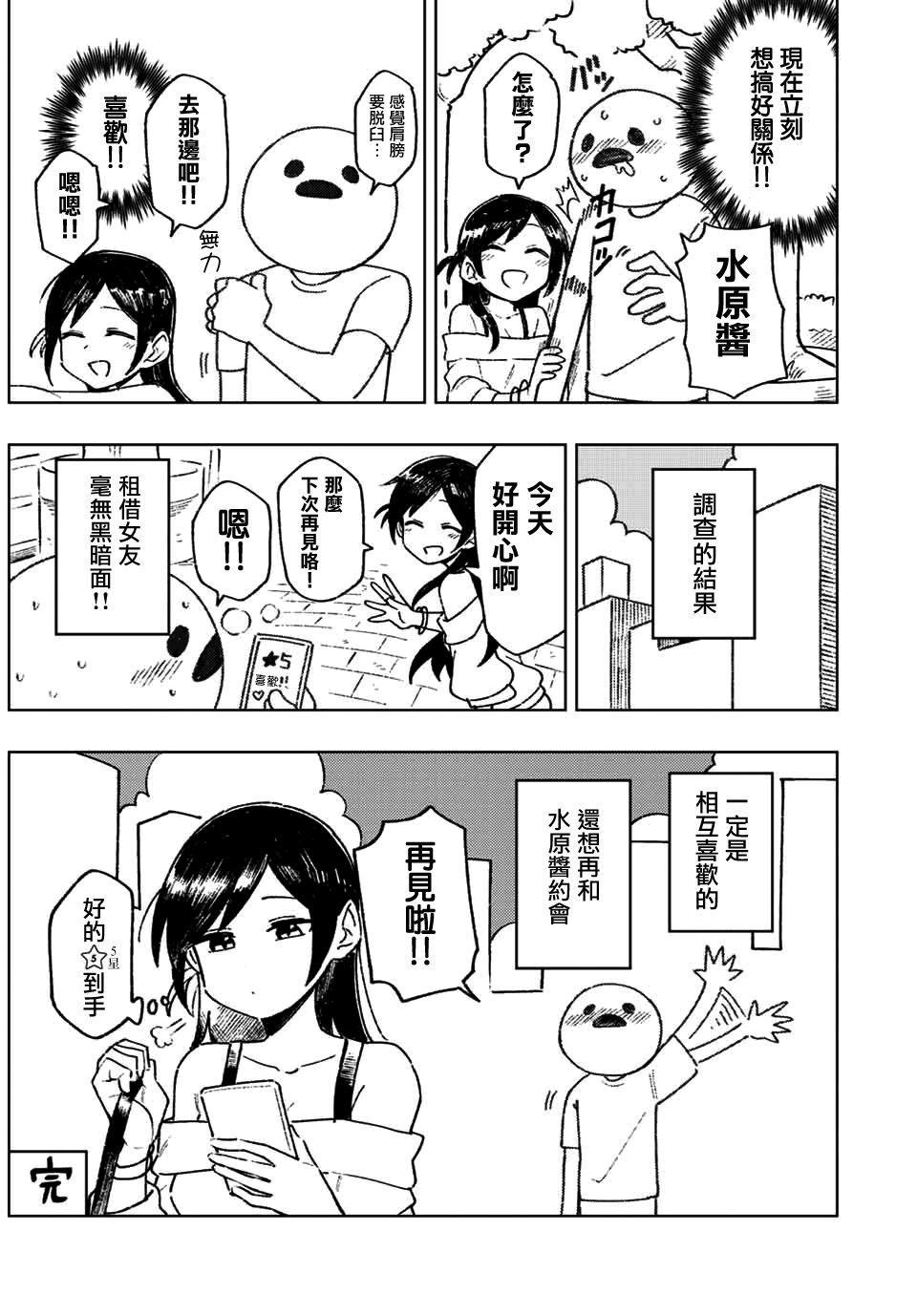 《租借女友官方同人集》漫画最新章节しろまんた免费下拉式在线观看章节第【2】张图片