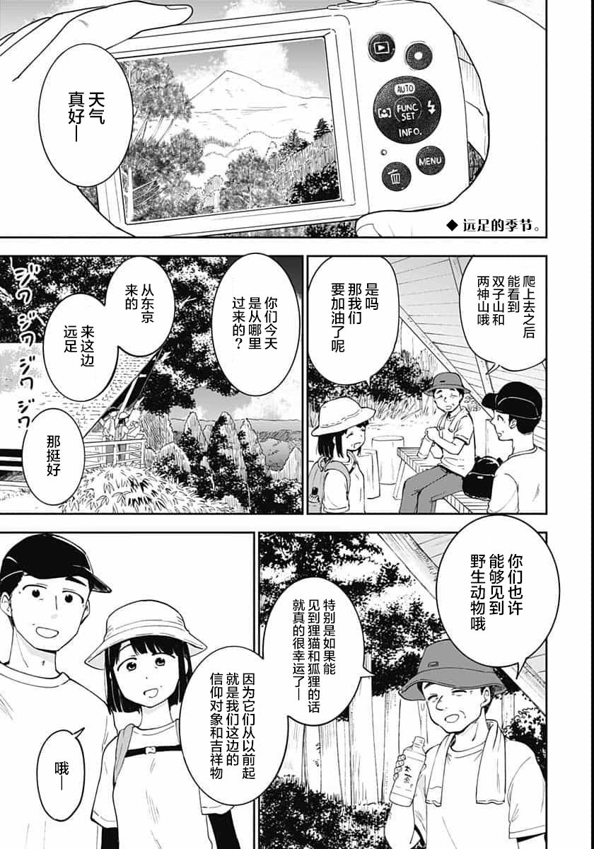 《与貍猫和狐貍的乡村生活》漫画最新章节第8话免费下拉式在线观看章节第【2】张图片