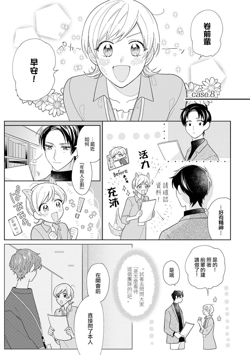 《卷君虽然很受欢迎却不会谈恋爱》漫画最新章节第8话免费下拉式在线观看章节第【1】张图片