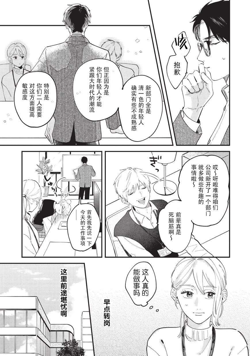 《好女装的上司和不擅长的我》漫画最新章节第1话免费下拉式在线观看章节第【8】张图片