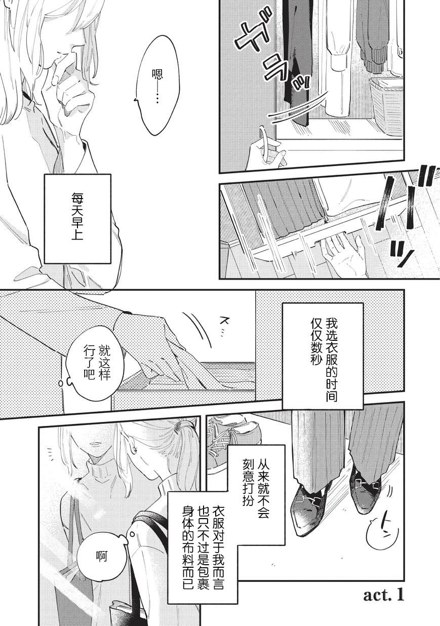 《好女装的上司和不擅长的我》漫画最新章节第1话免费下拉式在线观看章节第【2】张图片