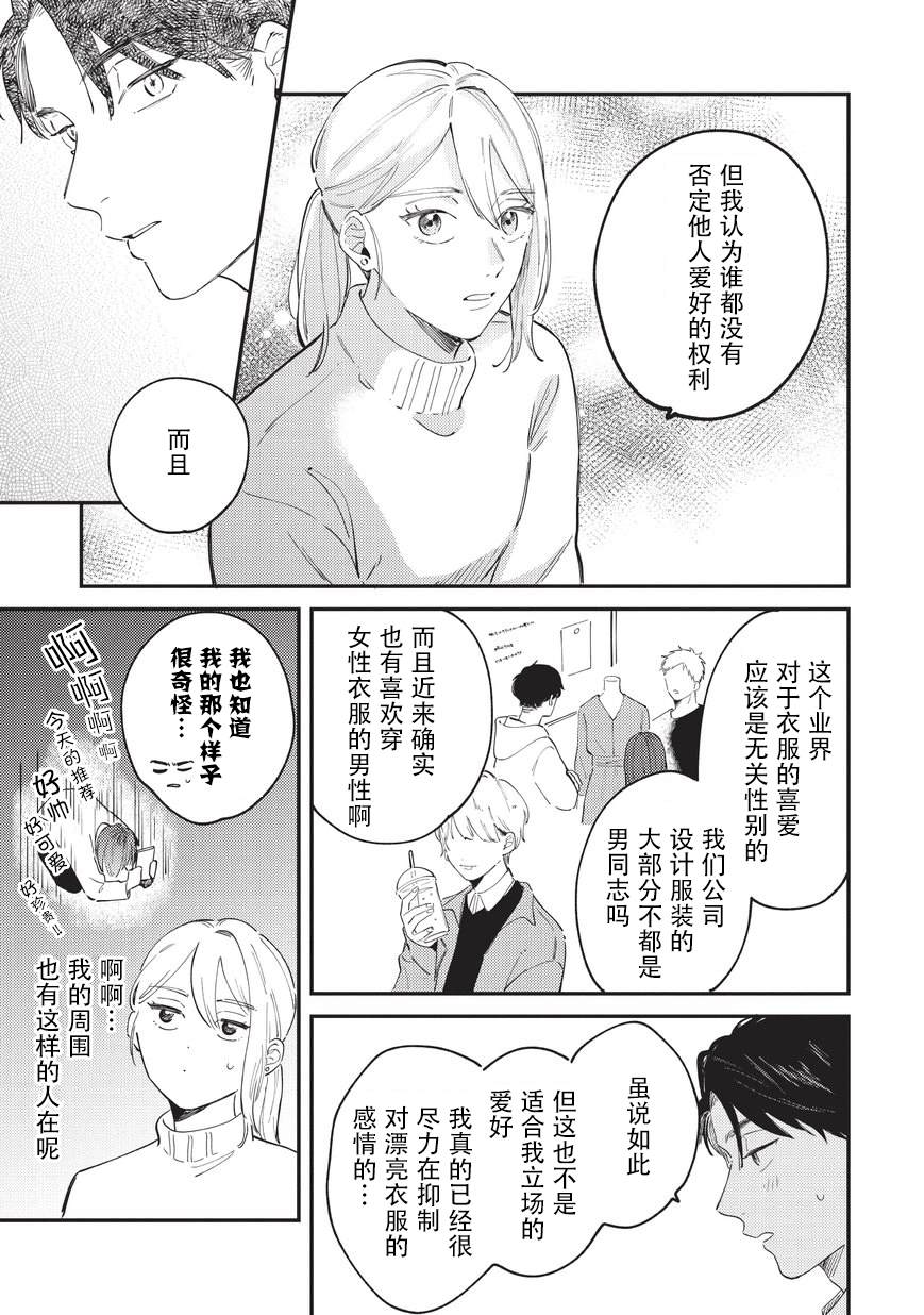 《好女装的上司和不擅长的我》漫画最新章节第1话免费下拉式在线观看章节第【22】张图片