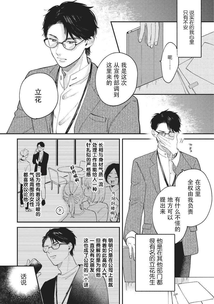 《好女装的上司和不擅长的我》漫画最新章节第1话免费下拉式在线观看章节第【5】张图片