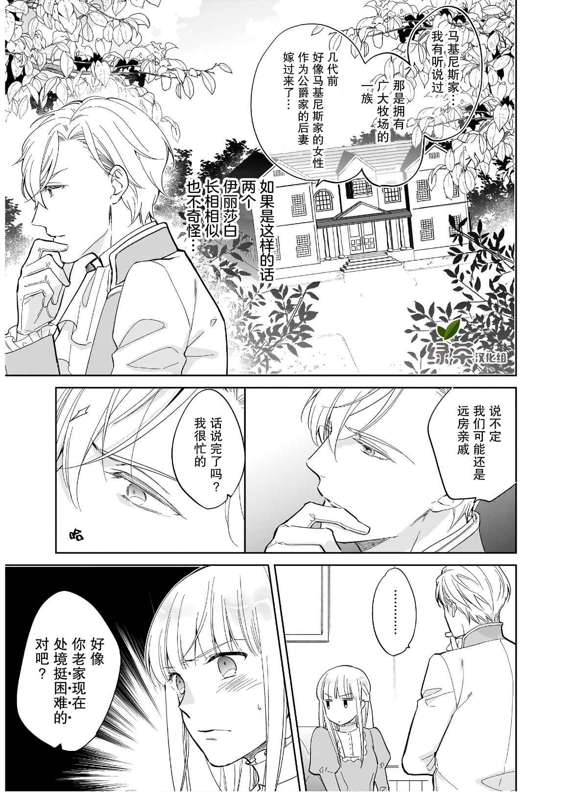 《伊丽莎白大小姐华丽的替身生活》漫画最新章节第1话免费下拉式在线观看章节第【8】张图片