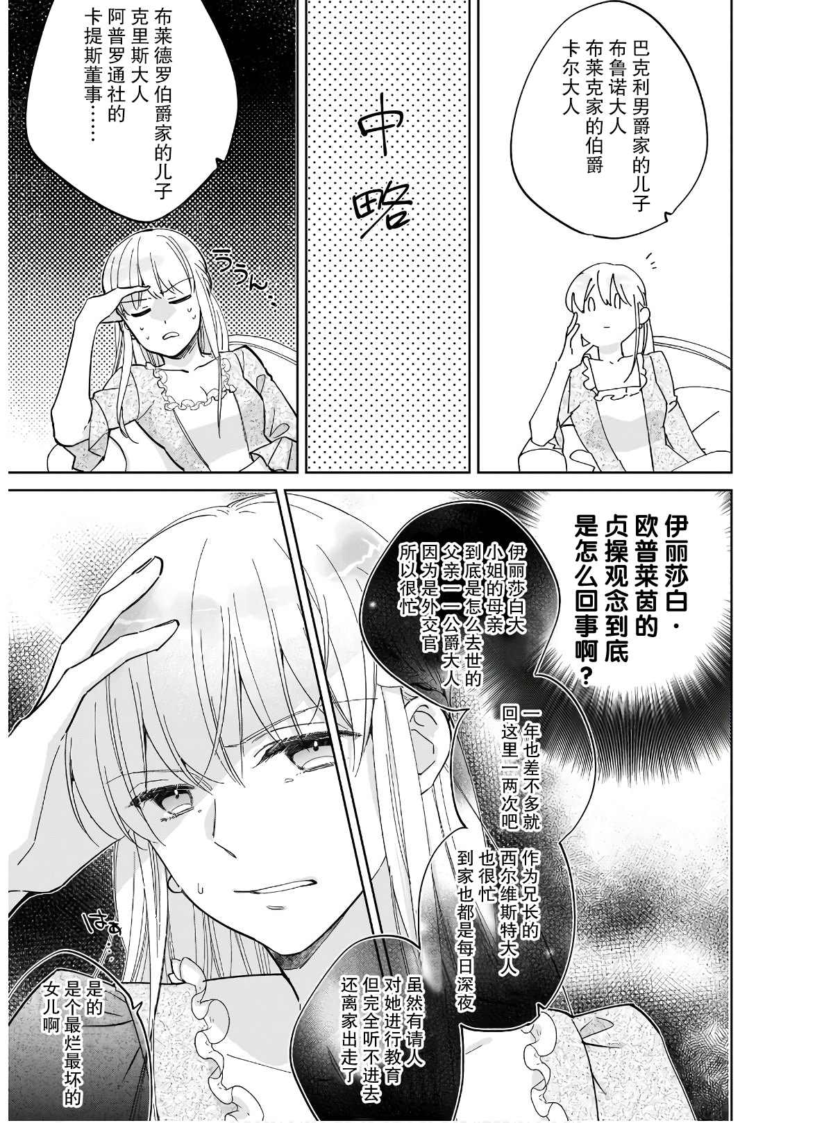 《伊丽莎白大小姐华丽的替身生活》漫画最新章节第2话免费下拉式在线观看章节第【13】张图片