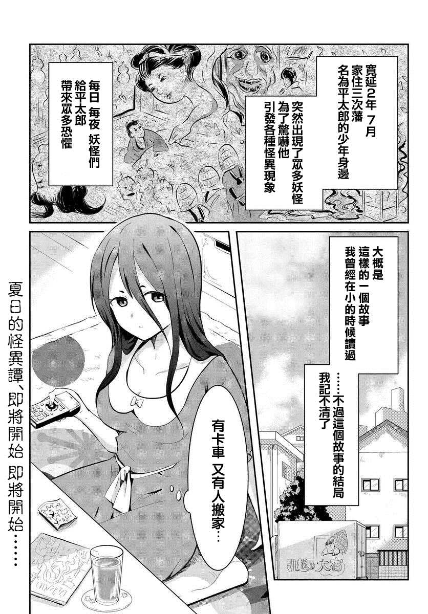 《与怪物的同居生活》漫画最新章节第1话免费下拉式在线观看章节第【1】张图片