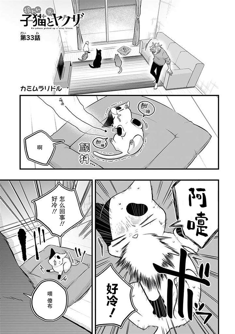 《被遗弃的小猫咪与原黑道》漫画最新章节第33话免费下拉式在线观看章节第【1】张图片