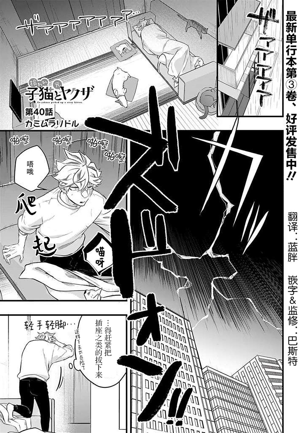 《被遗弃的小猫咪与原黑道》漫画最新章节第40话免费下拉式在线观看章节第【1】张图片