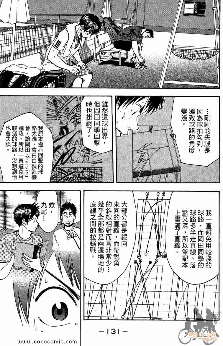 《网球优等生》漫画最新章节第21卷免费下拉式在线观看章节第【133】张图片