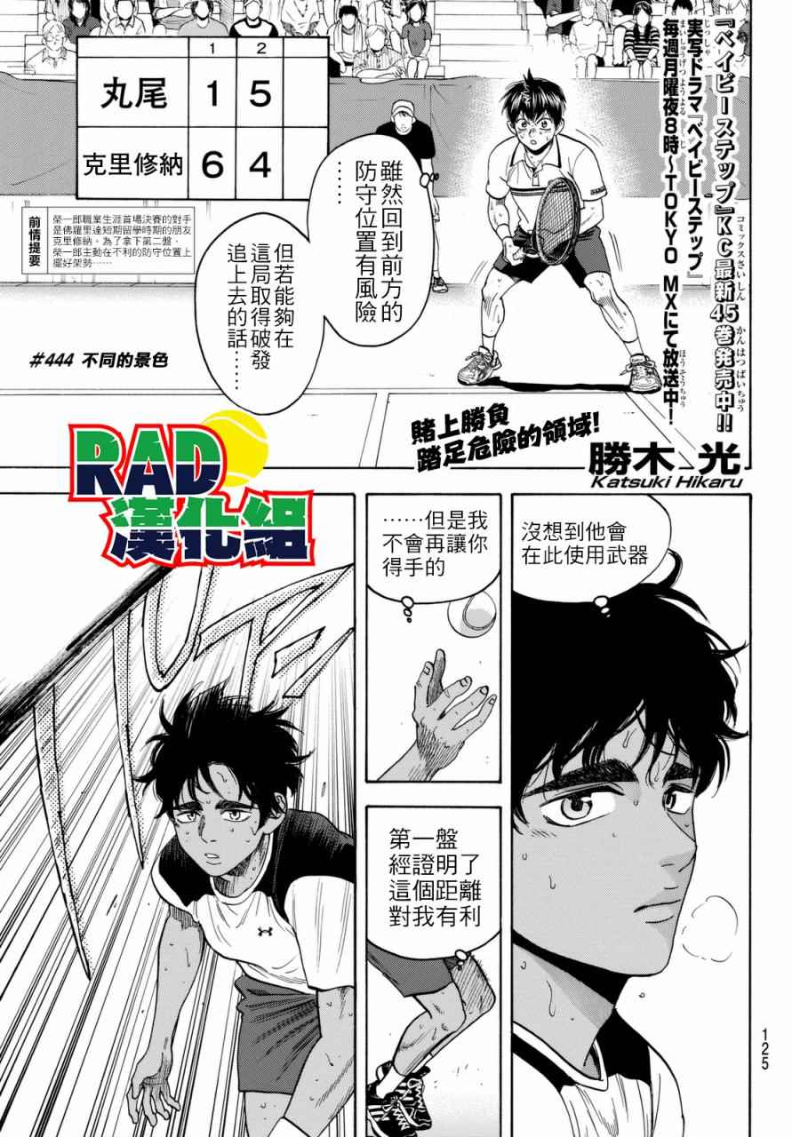 《网球优等生》漫画最新章节第444话免费下拉式在线观看章节第【1】张图片