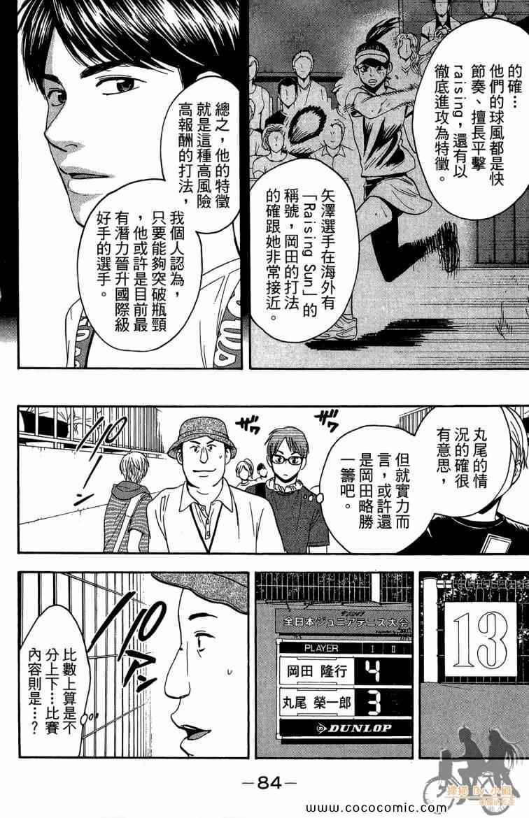 《网球优等生》漫画最新章节第21卷免费下拉式在线观看章节第【86】张图片