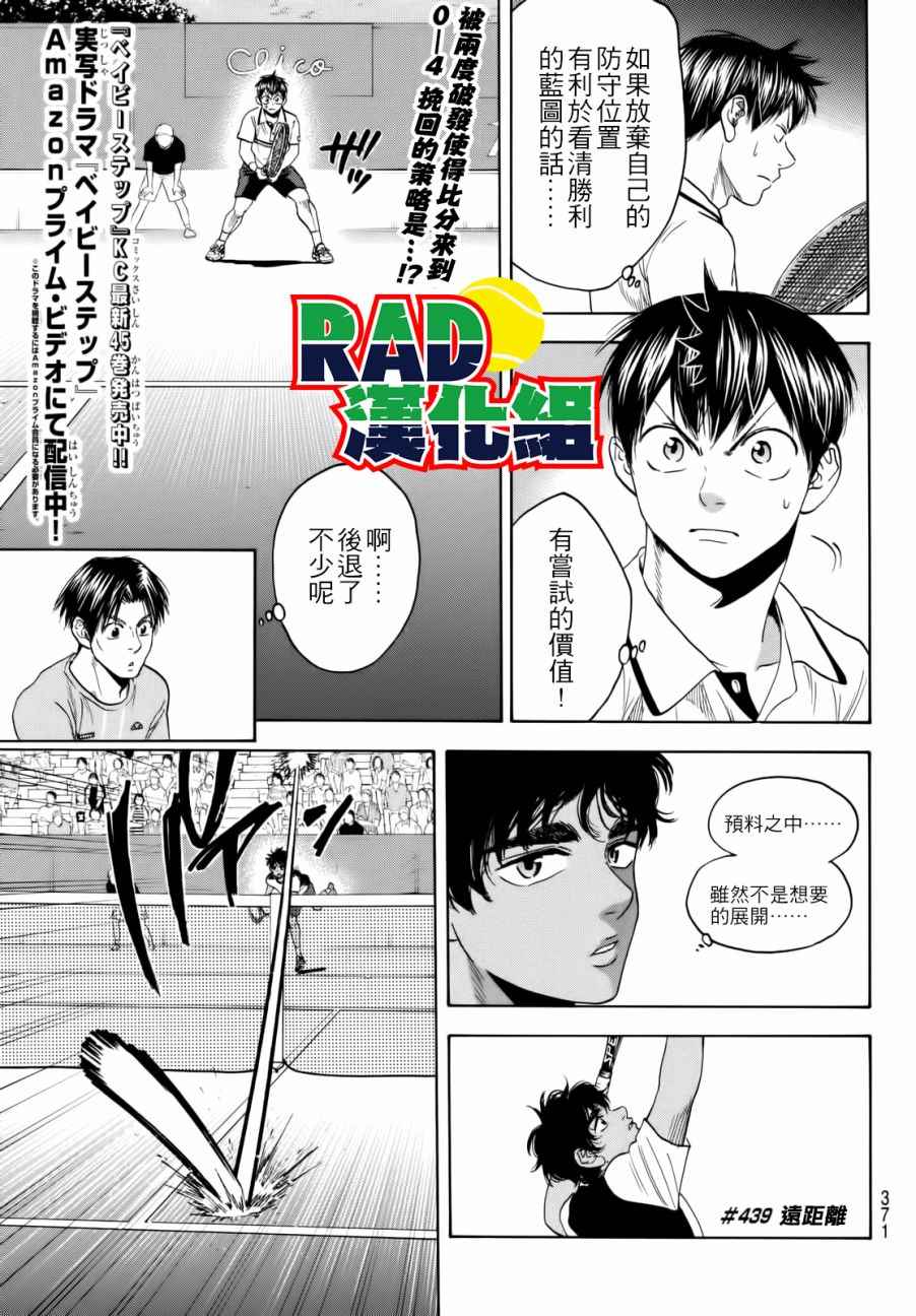 《网球优等生》漫画最新章节第439话免费下拉式在线观看章节第【1】张图片