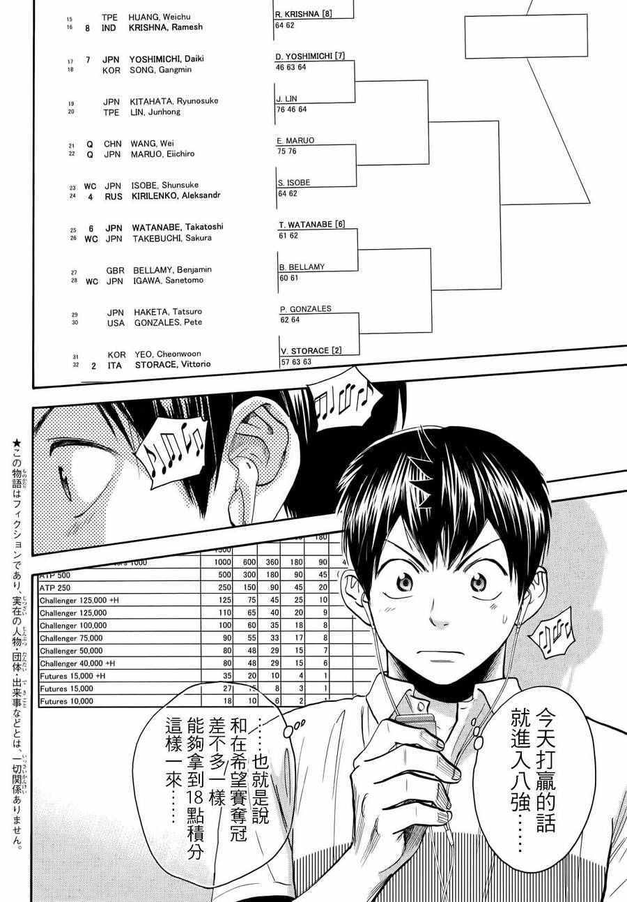 《网球优等生》漫画最新章节第412话免费下拉式在线观看章节第【2】张图片