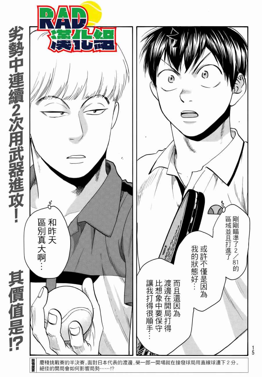 《网球优等生》漫画最新章节第428话免费下拉式在线观看章节第【2】张图片