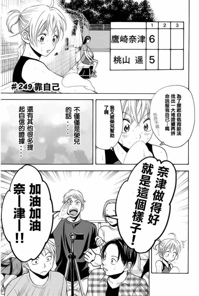 《网球优等生》漫画最新章节第249话免费下拉式在线观看章节第【1】张图片