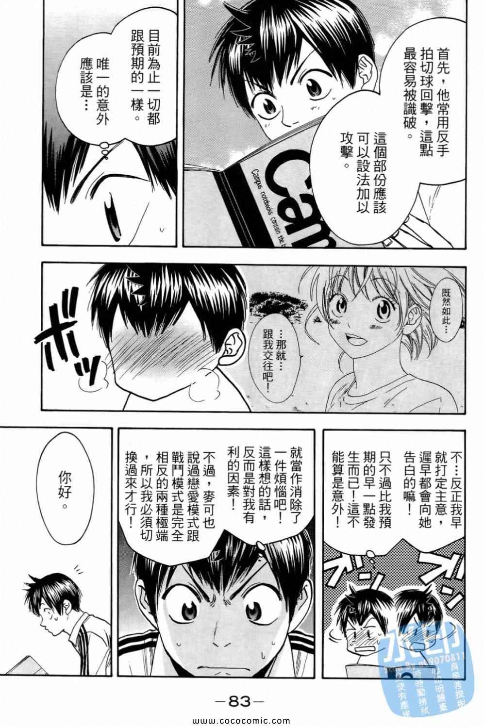 《网球优等生》漫画最新章节第15卷免费下拉式在线观看章节第【85】张图片