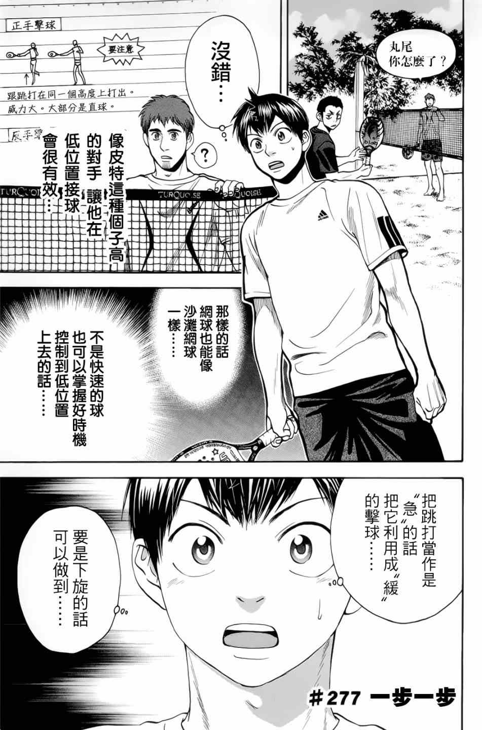 《网球优等生》漫画最新章节第277话免费下拉式在线观看章节第【1】张图片