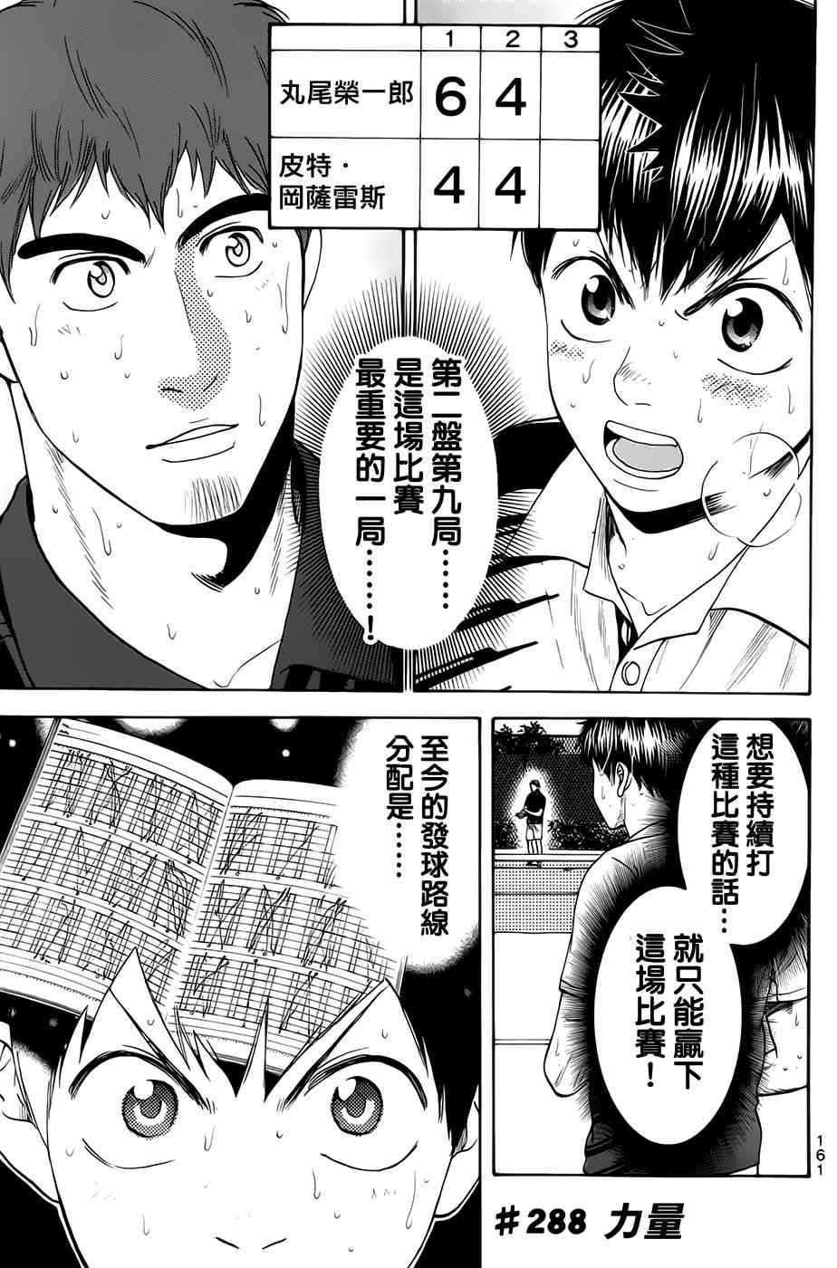 《网球优等生》漫画最新章节第288话免费下拉式在线观看章节第【1】张图片