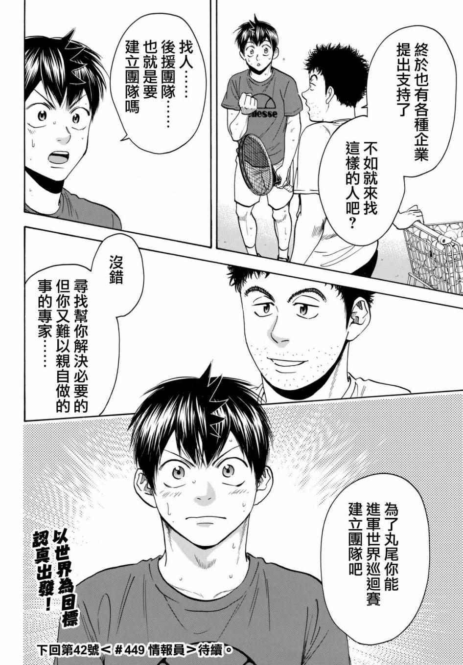 《网球优等生》漫画最新章节第448话免费下拉式在线观看章节第【16】张图片