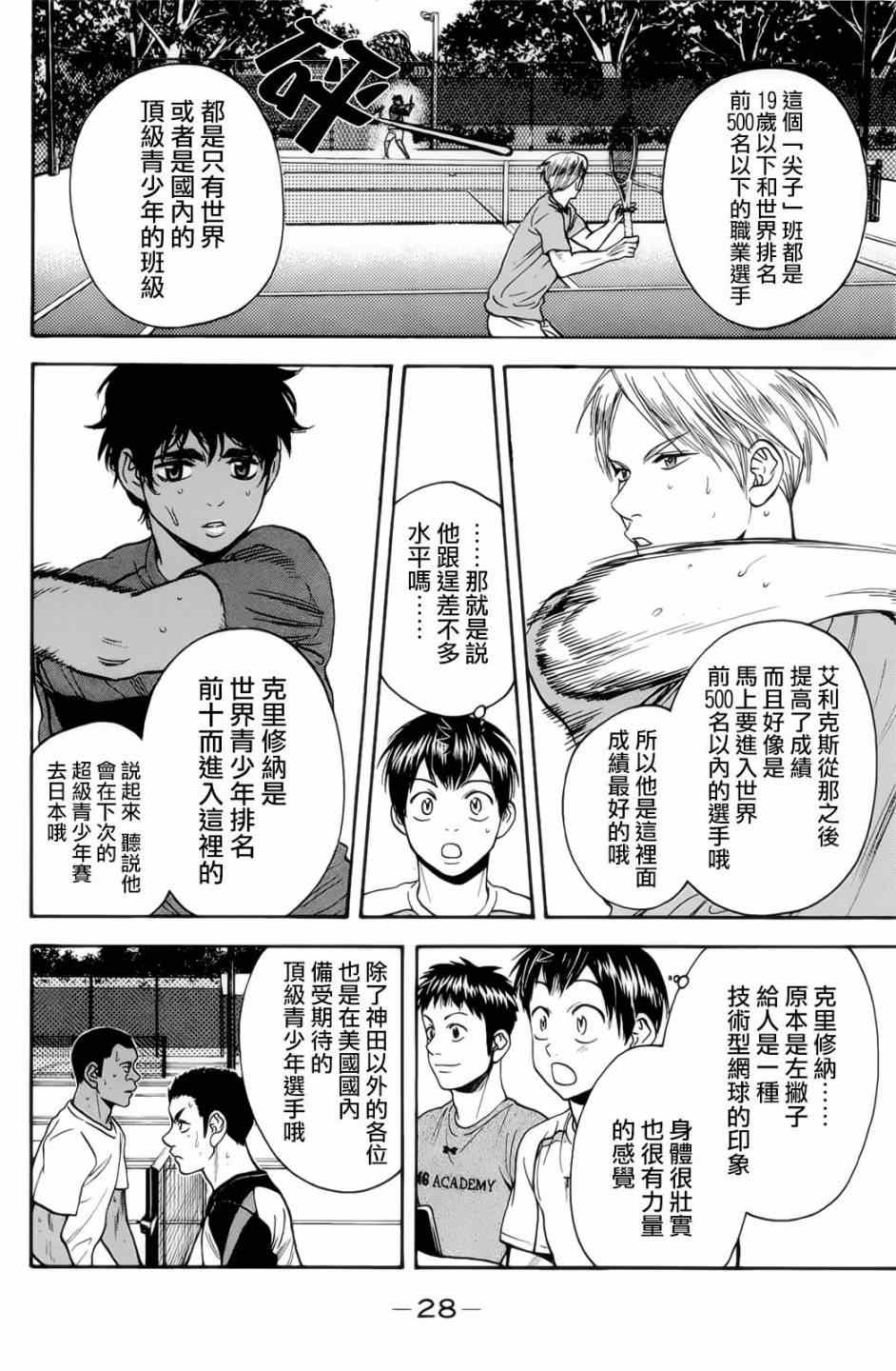 《网球优等生》漫画最新章节第272话免费下拉式在线观看章节第【6】张图片