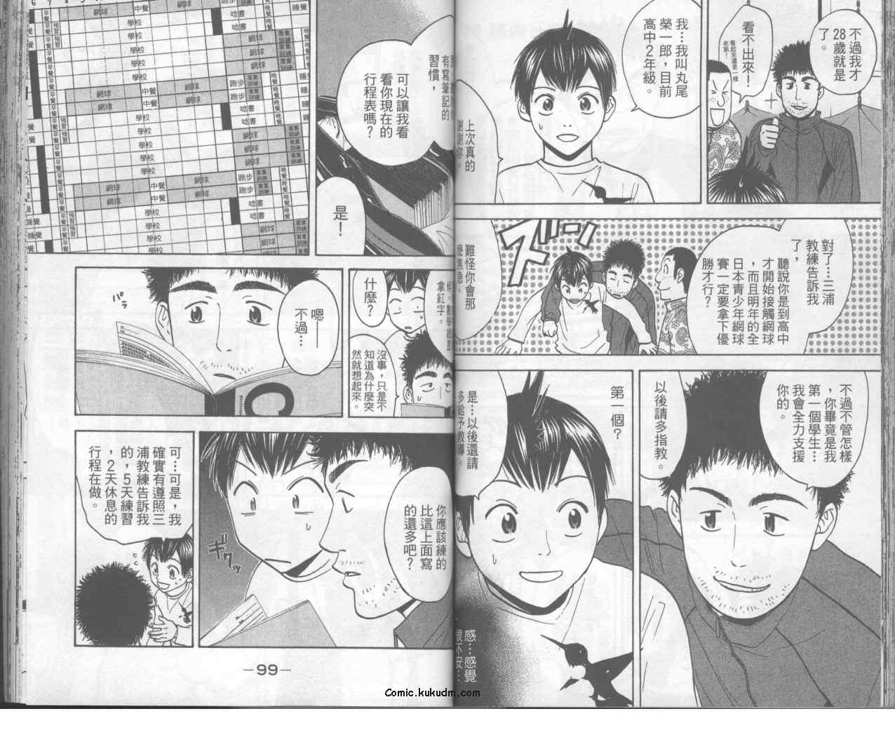 《网球优等生》漫画最新章节第8卷免费下拉式在线观看章节第【52】张图片