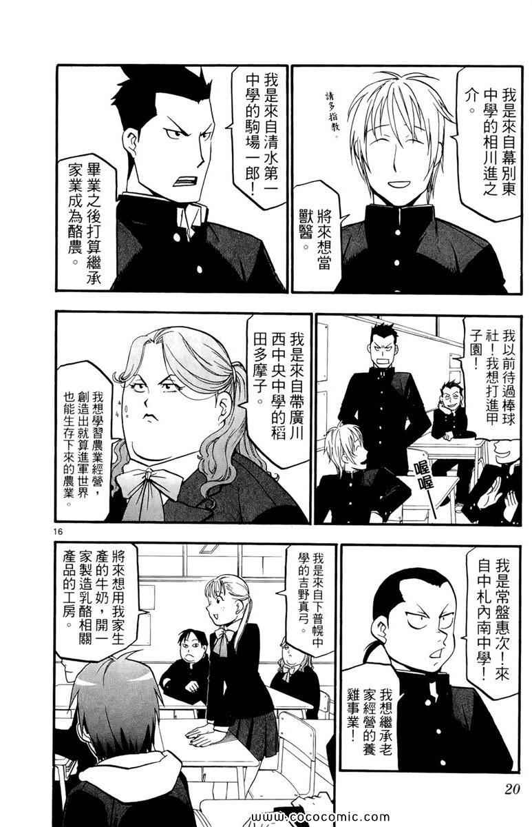 《白银之匙》漫画最新章节第1卷免费下拉式在线观看章节第【22】张图片