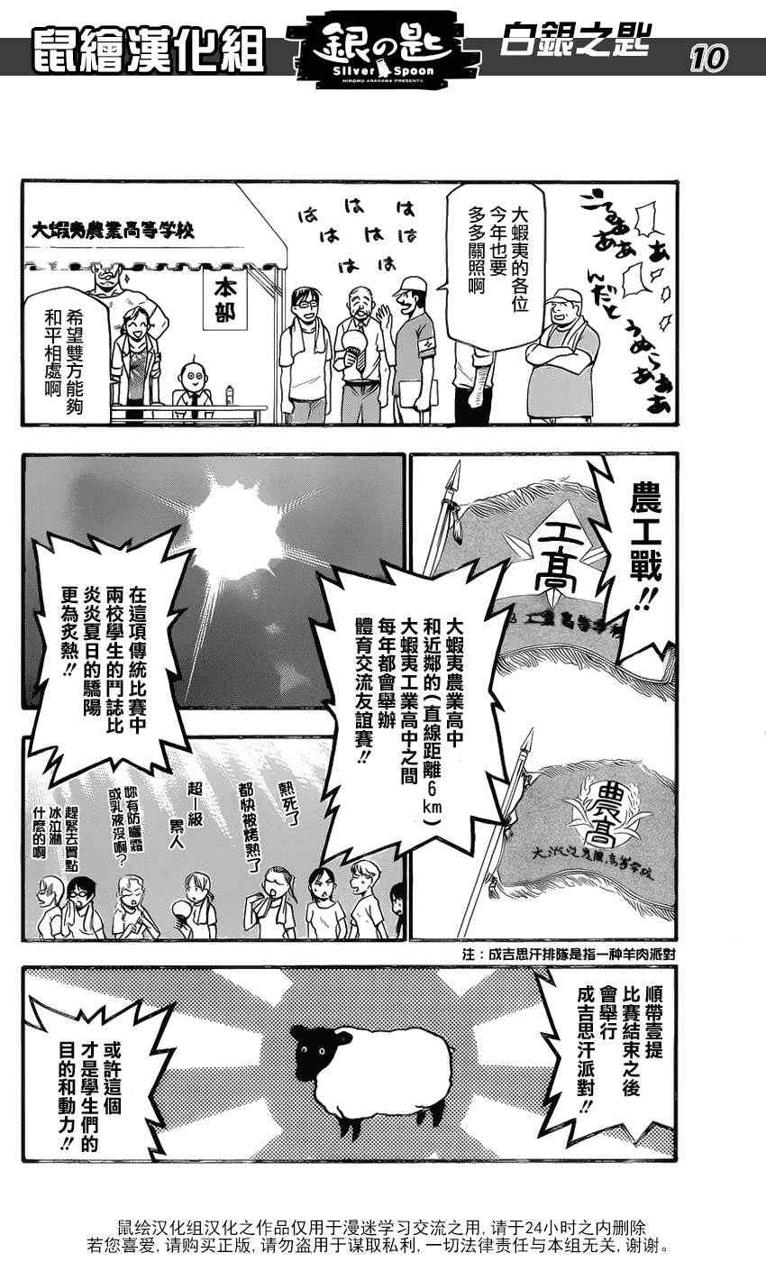 《白银之匙》漫画最新章节第11话 夏之卷1免费下拉式在线观看章节第【6】张图片