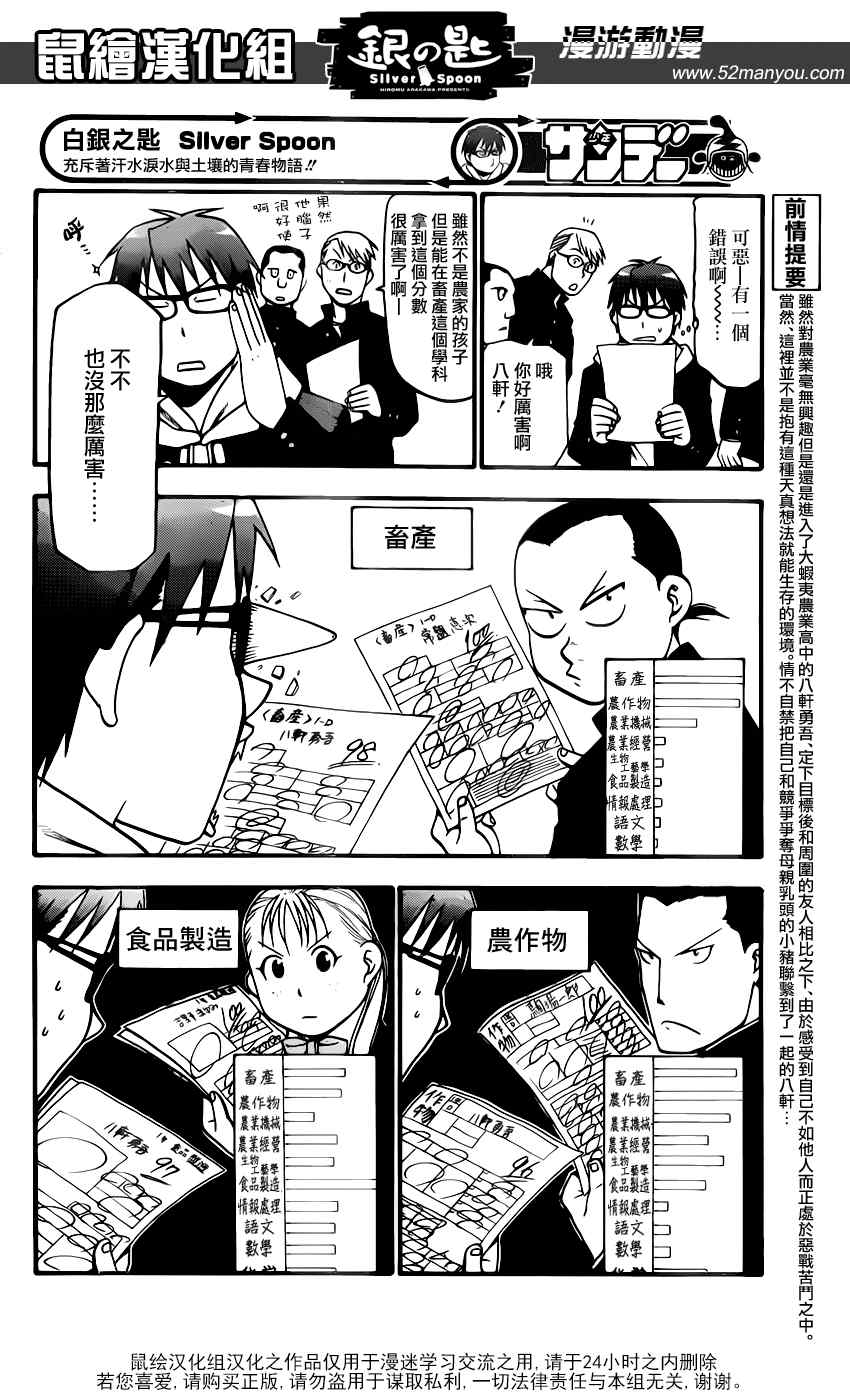 《白银之匙》漫画最新章节第8话 春之卷8免费下拉式在线观看章节第【2】张图片