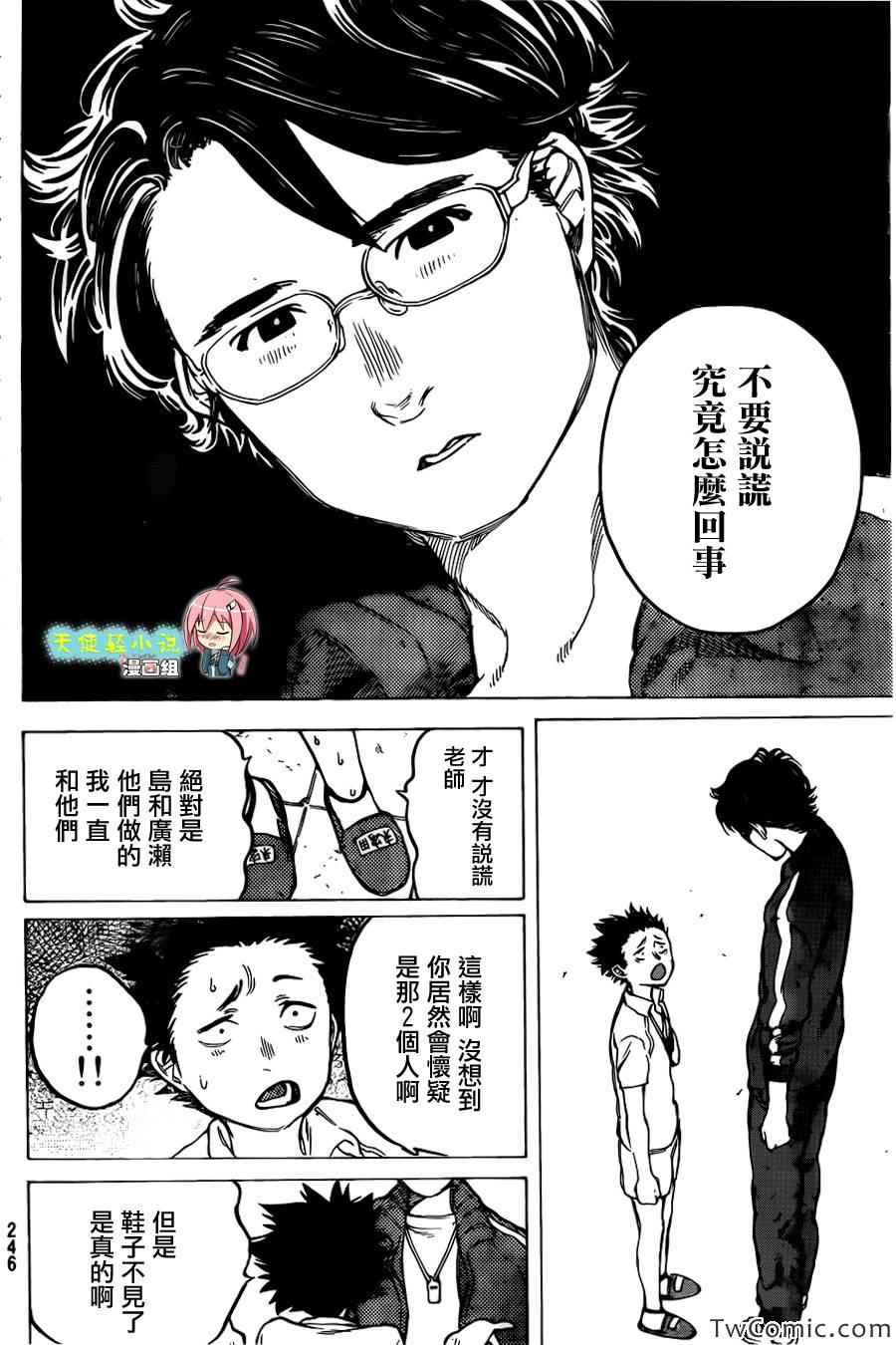 《声之形》漫画最新章节第4话 混蛋西宫免费下拉式在线观看章节第【8】张图片