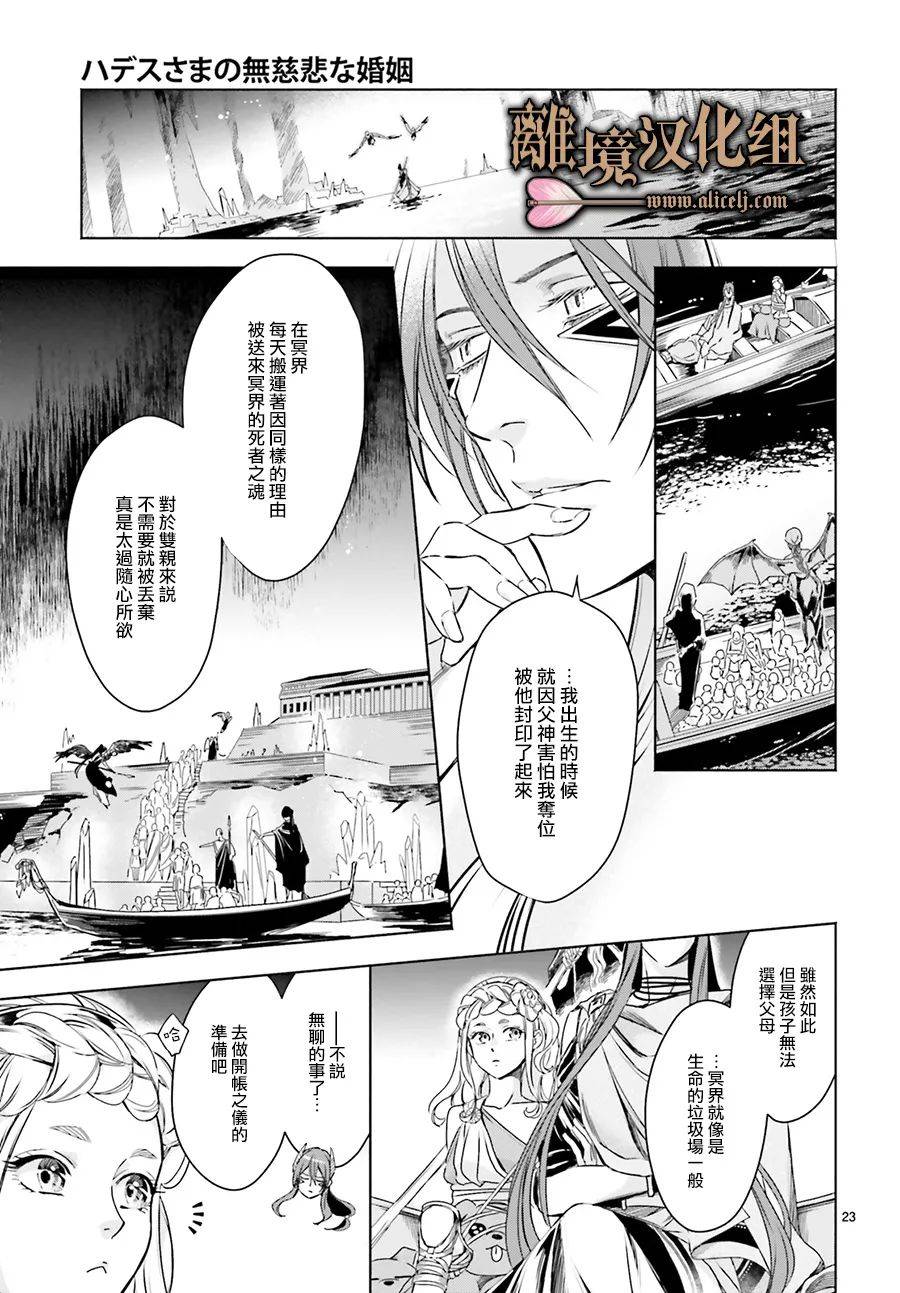 《哈迪斯大人的无情婚姻》漫画最新章节第8话免费下拉式在线观看章节第【24】张图片