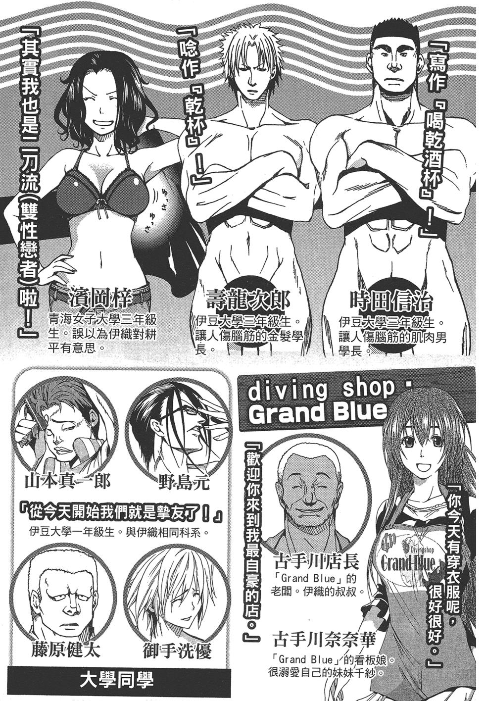 《GrandBlue》漫画最新章节第5卷免费下拉式在线观看章节第【5】张图片