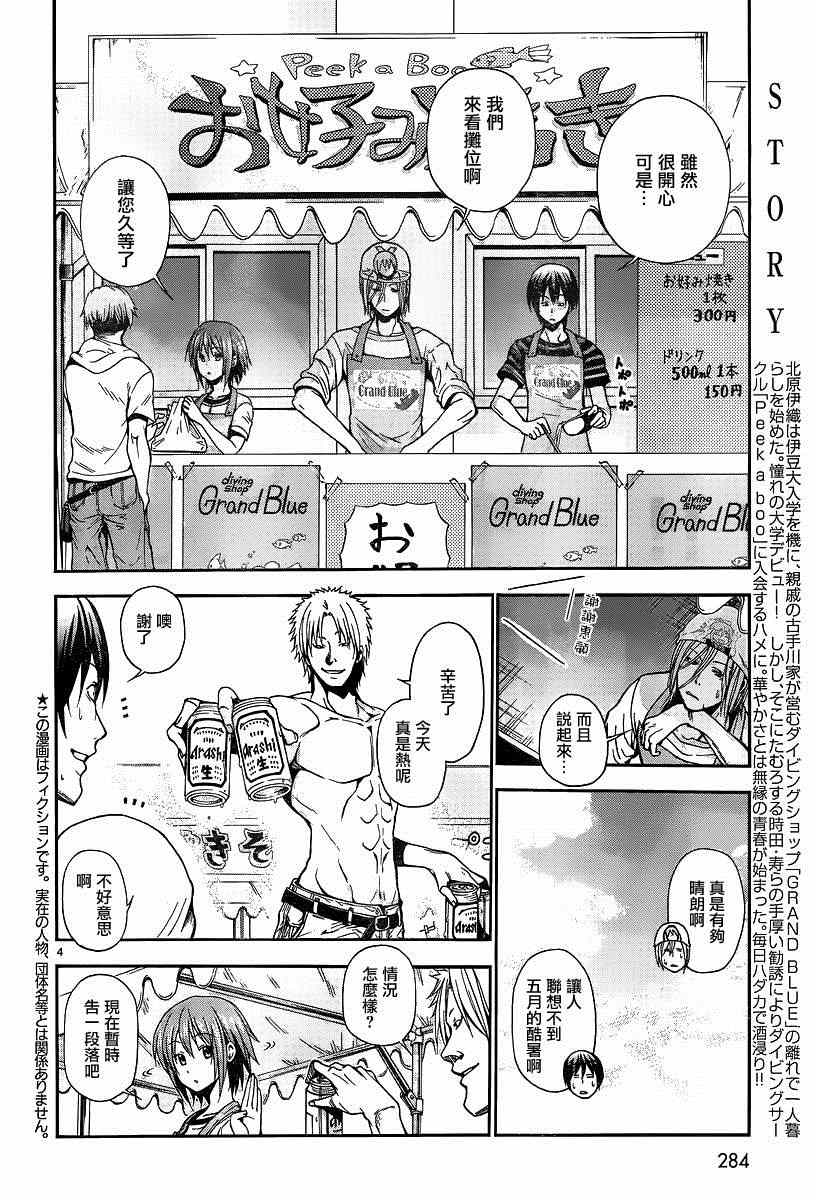 《GrandBlue》漫画最新章节第7话 选美大赛免费下拉式在线观看章节第【3】张图片