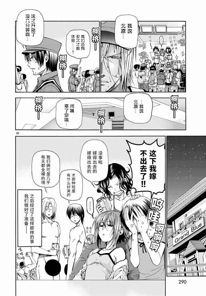 《GrandBlue》漫画最新章节第15话 购物免费下拉式在线观看章节第【27】张图片